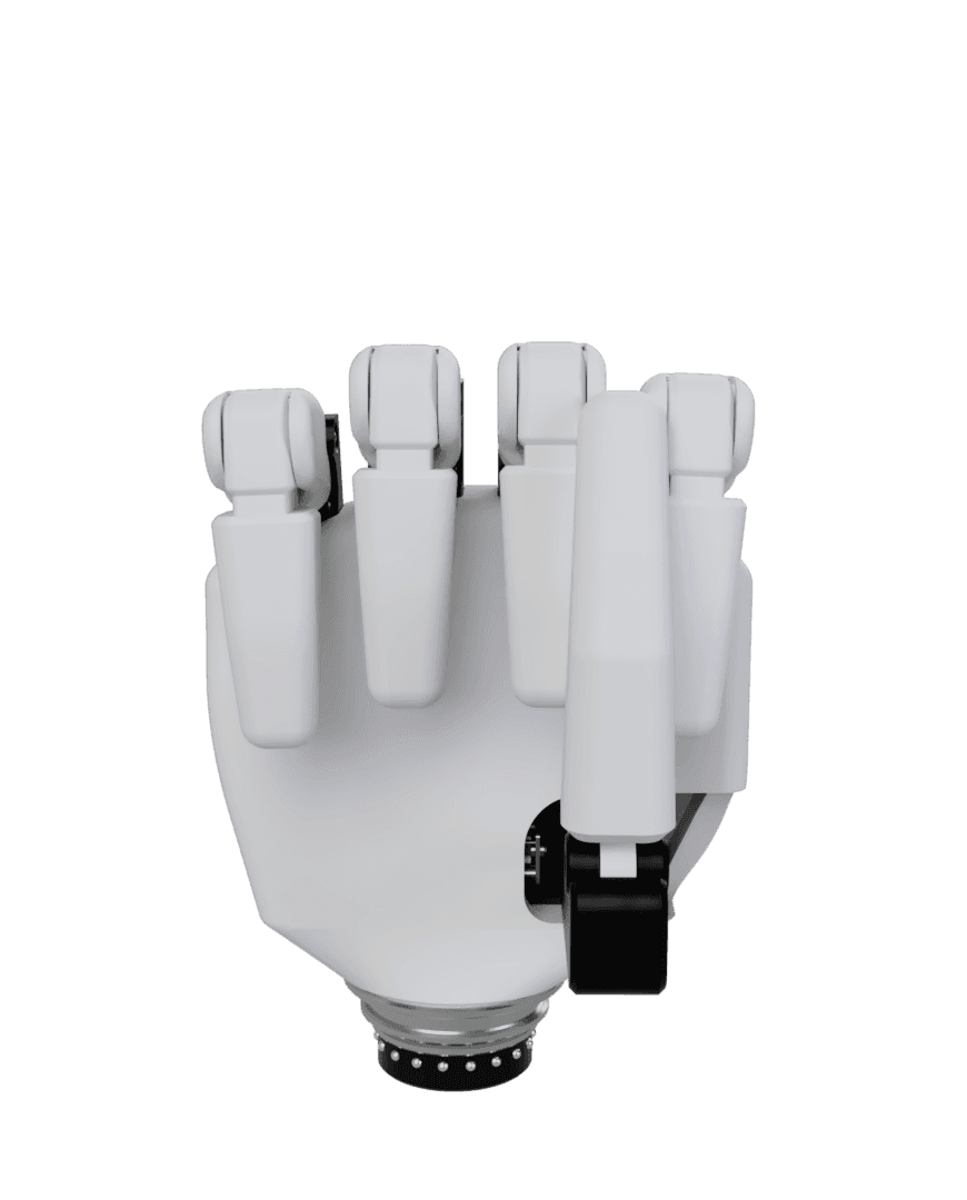 Wave Bionic Hand doing the fist gesture
