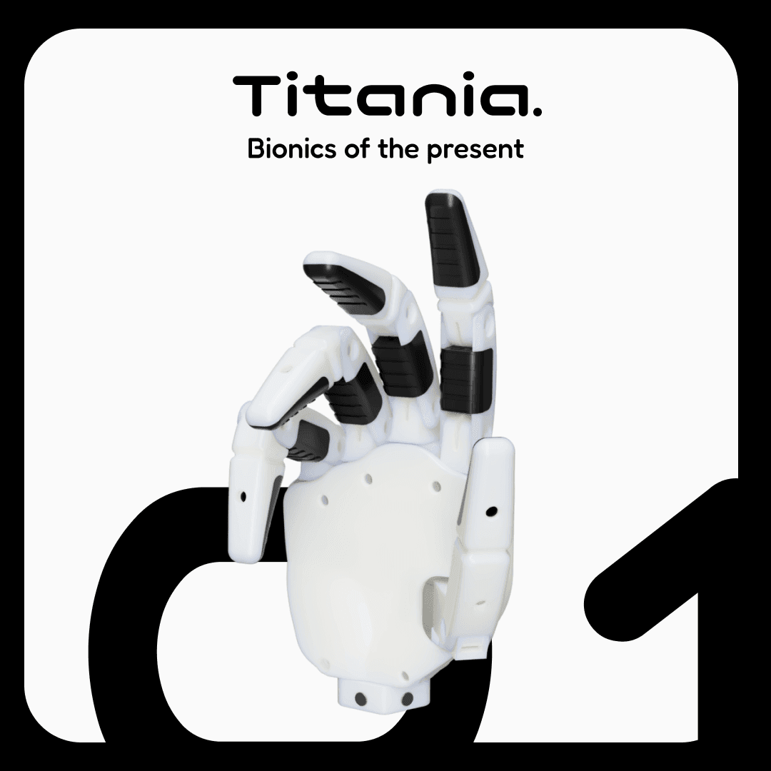 Titania bionic hand